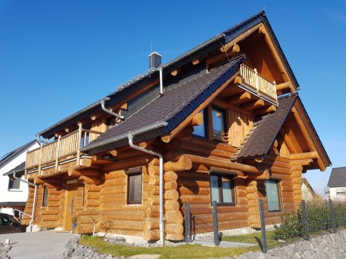 11 - схема рублено-каркасного дома из сосны 260 м²