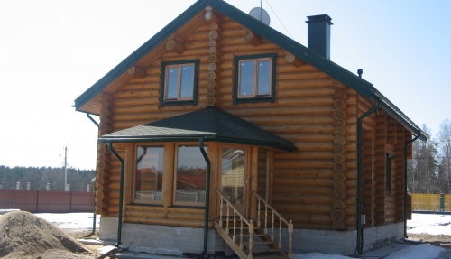 8 - деревянный дом из сосны 164,4 м²