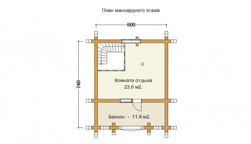 План второго этажа