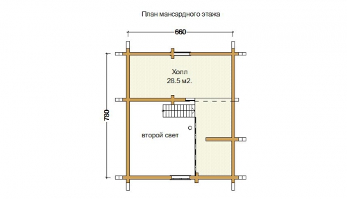 План второго этажа