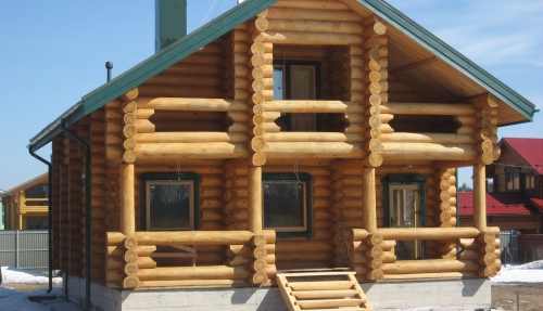 6 - деревянный дом из сосны 164,4 м²